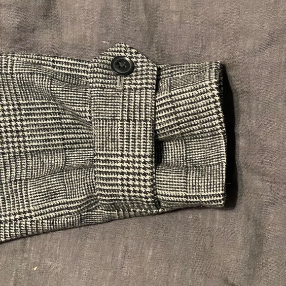 Ben Sherman Prince of Wales Check Car Coat - Picture 6 of 6